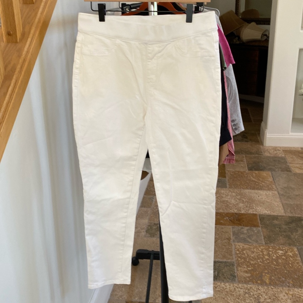 Karen Scott ankle jeans - size Petite medium,